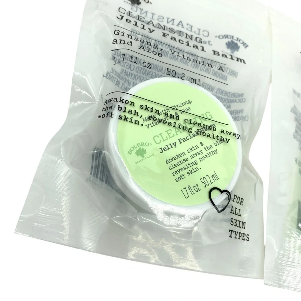 Bolero Cleansing Jelly Facial Balm and Hydrating Milk Serum Set